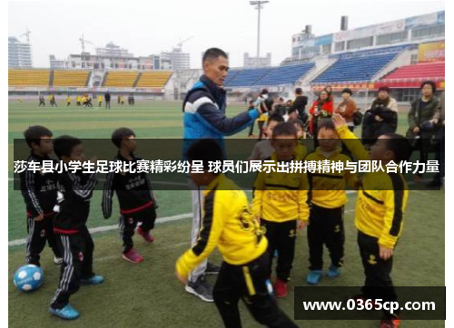 莎车县小学生足球比赛精彩纷呈 球员们展示出拼搏精神与团队合作力量